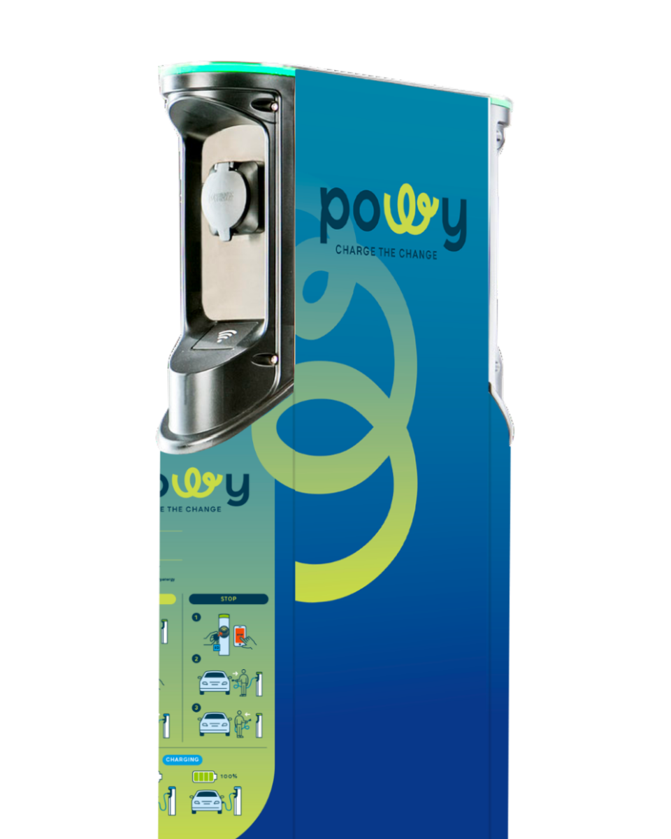 Ensto Pro Electric Vehicle Charging Station Powy Energy 45
