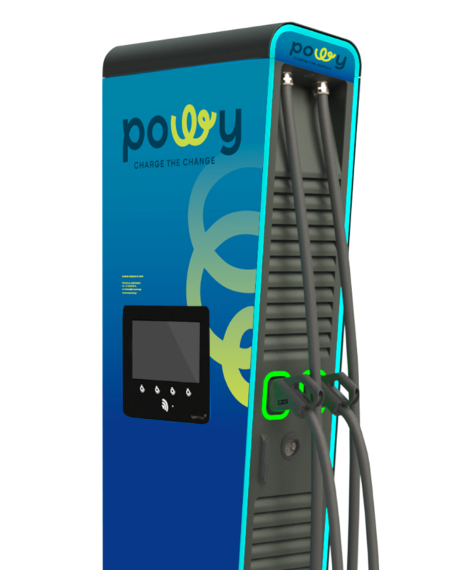 Hw 150 300 Electric Vehicle Charging Station Powy Energy 45