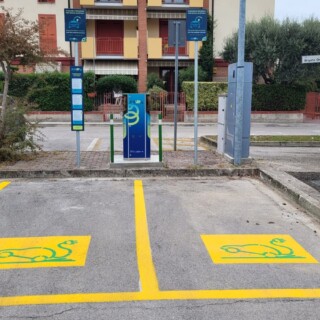 Colonnine Elettriche AC Powy al Comune di Creazzo