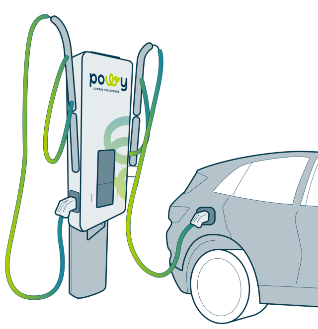 Estaciones de carga para coches eléctricos Milán