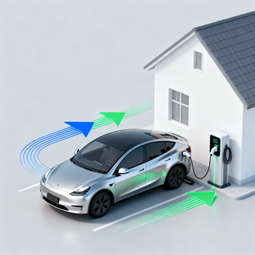 V2H: tu coche eléctrico se convierte en la batería de tu casa