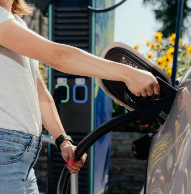 Parking Lot Charging Station