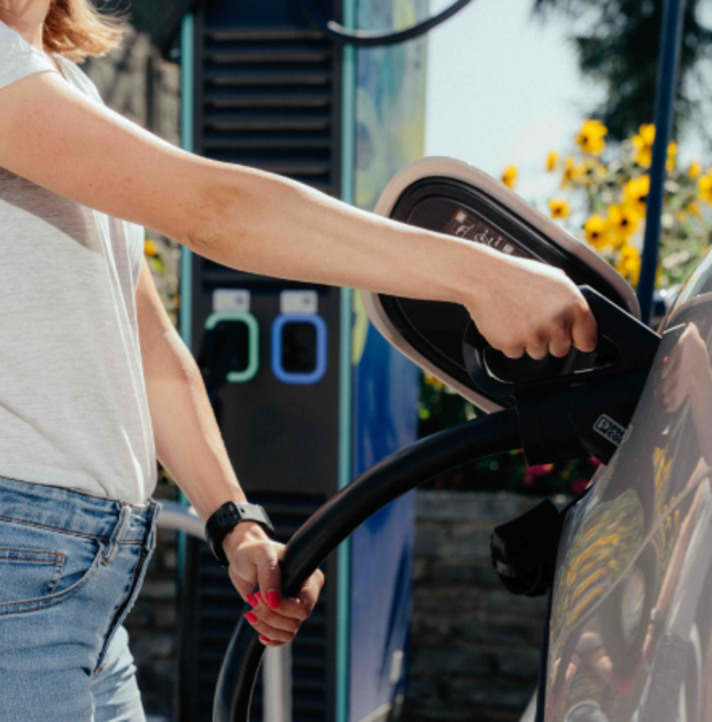Parking Lot Charging Station